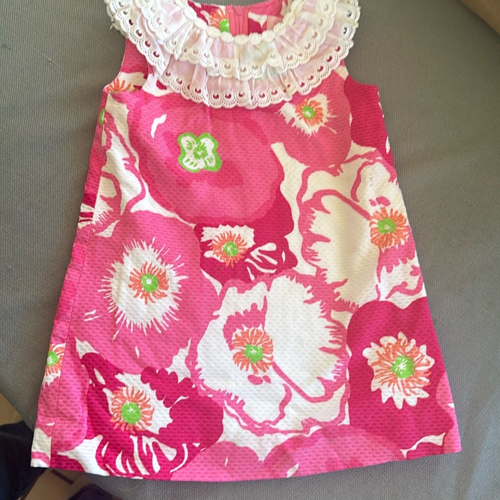 Lilly Pulitzer dress pink toddler